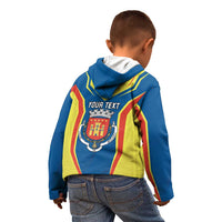 Personalized Braganca Portugal Kid Hoodie Sporty Style - Wonder Print Shop