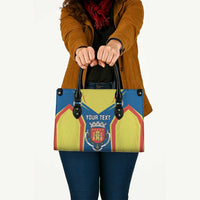 Personalized Braganca Portugal Leather Bag Sporty Style - Wonder Print Shop