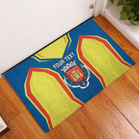 Personalized Braganca Portugal Rubber Doormat Sporty Style - Wonder Print Shop