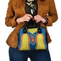 Personalized Braganca Portugal Shoulder Handbag Sporty Style - Wonder Print Shop