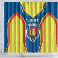 Personalized Braganca Portugal Shower Curtain Sporty Style - Wonder Print Shop