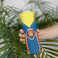 Personalized Braganca Portugal Skinny Tumbler Sporty Style - Wonder Print Shop