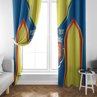 Personalized Braganca Portugal Window Curtain Sporty Style - Wonder Print Shop