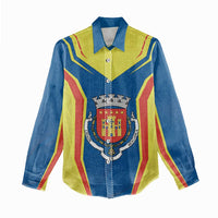 Personalized Braganca Portugal Women Casual Shirt Sporty Style - Wonder Print Shop