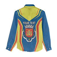 Personalized Braganca Portugal Women Casual Shirt Sporty Style - Wonder Print Shop