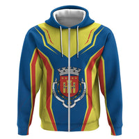 Personalized Braganca Portugal Zip Hoodie Sporty Style - Wonder Print Shop