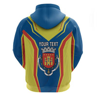 Personalized Braganca Portugal Zip Hoodie Sporty Style - Wonder Print Shop