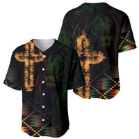 Happy Meskel Celebration Baseball Jersey Cross Fire And Lion Flag Color - Wonder Print Shop