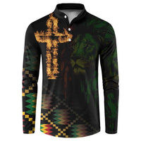 Happy Meskel Celebration Button Sweatshirt Cross Fire And Lion Flag Color - Wonder Print Shop