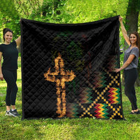 Happy Meskel Celebration Quilt Cross Fire And Lion Flag Color - Wonder Print Shop