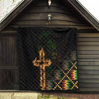 Happy Meskel Celebration Quilt Cross Fire And Lion Flag Color - Wonder Print Shop