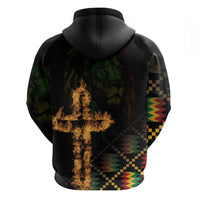 Happy Meskel Celebration Zip Hoodie Cross Fire And Lion Flag Color - Wonder Print Shop