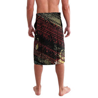 Meskel Ethiopia Lavalava Lion Of Judah With Grunge Patterns - Wonder Print Shop