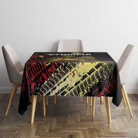 Meskel Ethiopia Tablecloth Lion Of Judah With Grunge Patterns - Wonder Print Shop