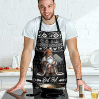 Viking Gnome Christmas Apron Nordic Xmas Spirit Pattern - Wonder Print Shop