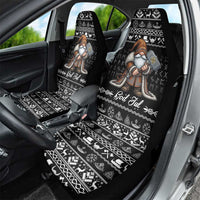 Viking Gnome Christmas Car Seat Cover Nordic Xmas Spirit Pattern - Wonder Print Shop