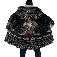 Viking Gnome Christmas Cloak Nordic Xmas Spirit Pattern - Wonder Print Shop