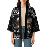 Viking Gnome Christmas Kimono Nordic Xmas Spirit Pattern - Wonder Print Shop