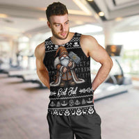 Viking Gnome Christmas Men Tank Top Nordic Xmas Spirit Pattern - Wonder Print Shop