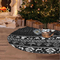 Viking Gnome Christmas Tree Skirt Nordic Xmas Spirit Pattern - Wonder Print Shop