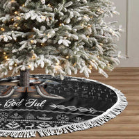 Viking Gnome Christmas Tree Skirt Nordic Xmas Spirit Pattern - Wonder Print Shop
