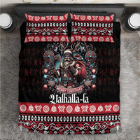 Viking Santa Christmas Bedding Set Valhalla-la Nordic Xmas Spirit - Wonder Print Shop