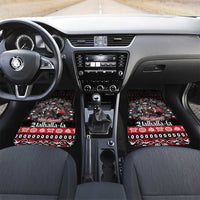 Viking Santa Christmas Car Mats Valhalla-la Nordic Xmas Spirit - Wonder Print Shop