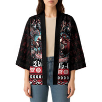 Viking Santa Christmas Kimono Valhalla-la Nordic Xmas Spirit - Wonder Print Shop