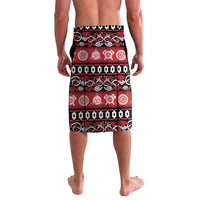 Viking Santa Christmas Lavalava Valhalla-la Nordic Xmas Spirit - Wonder Print Shop