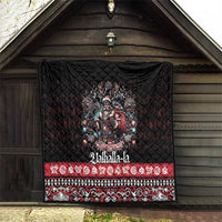 Viking Santa Christmas Quilt Valhalla-la Nordic Xmas Spirit - Wonder Print Shop