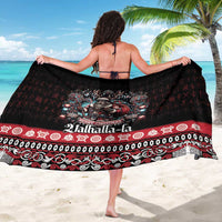 Viking Santa Christmas Sarong Valhalla-la Nordic Xmas Spirit - Wonder Print Shop