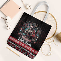 Viking Santa Christmas Tote Bag Valhalla-la Nordic Xmas Spirit - Wonder Print Shop