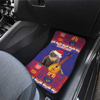 Croatia Christmas Car Mats Kuna Zlatica Merry Xmas - Wonder Print Shop
