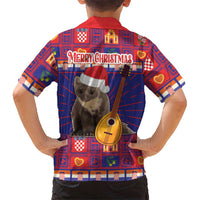 Croatia Christmas Hawaiian Shirt Kuna Zlatica Merry Xmas - Wonder Print Shop