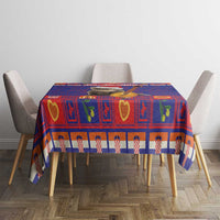 Croatia Christmas Tablecloth Kuna Zlatica Merry Xmas - Wonder Print Shop