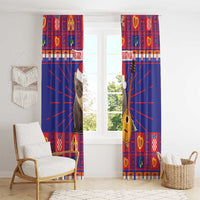 Croatia Christmas Window Curtain Kuna Zlatica Merry Xmas - Wonder Print Shop