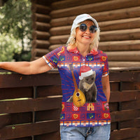 Croatia Christmas Women Polo Shirt Kuna Zlatica Merry Xmas - Wonder Print Shop