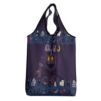 Iceland Christmas Grocery Bag Yule Cat Christmas Lightning Art