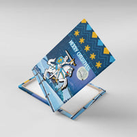 Lithuania Christmas Canvas Wall Art Coat Of Arms Merry Xmas - Wonder Print Shop