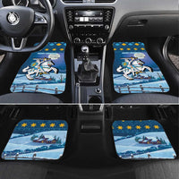 Lithuania Christmas Car Mats Coat Of Arms Merry Xmas - Wonder Print Shop