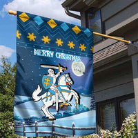 Lithuania Christmas Garden Flag Coat Of Arms Merry Xmas - Wonder Print Shop