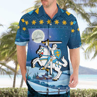 Lithuania Christmas Hawaiian Shirt Coat Of Arms Merry Xmas - Wonder Print Shop