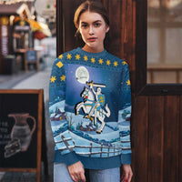 Lithuania Christmas Ugly Christmas Sweater Coat Of Arms Merry Xmas - Wonder Print Shop