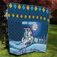 Lithuania Christmas Quilt Coat Of Arms Merry Xmas - Wonder Print Shop