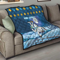 Lithuania Christmas Quilt Coat Of Arms Merry Xmas - Wonder Print Shop