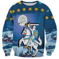 Lithuania Christmas Sweatshirt Coat Of Arms Merry Xmas - Wonder Print Shop