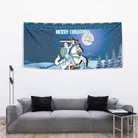 Lithuania Christmas Tapestry Coat Of Arms Merry Xmas - Wonder Print Shop