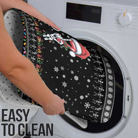 Six Seven Funny Skeleton Fingers Christmas Bathroom Set Creepy Santa Skeleton Hands - Wonder Print Shop