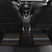 Six Seven Funny Skeleton Fingers Christmas Car Mats Creepy Santa Skeleton Hands - Wonder Print Shop