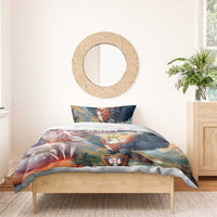 Serbia Eagle Statehood Day Bedding Set Only Unity Saves The Serbs - Wonder Print Shop